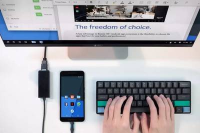 技德科技Remix Singularity 安卓手機的電腦變身利器